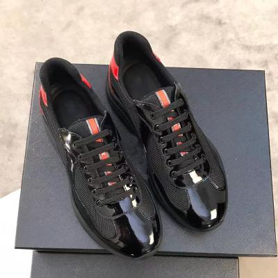 China Fashion\Hot Selling Men's Sneakers High Quality Genuine Leather Comfortable\Durable\Breathable\Lit Fashion Low Top Luxury New Brand Sneakers Patent Leather for sale