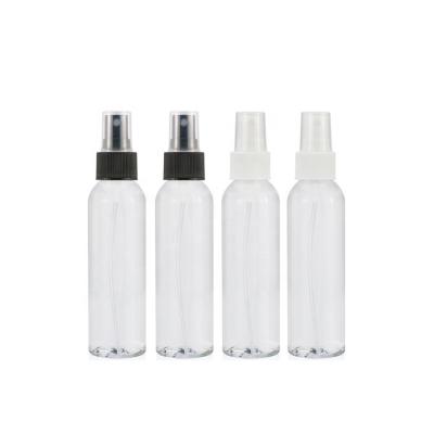 China Sustainable Plastic Round Pet Cosmetic Spray Bottle for sale