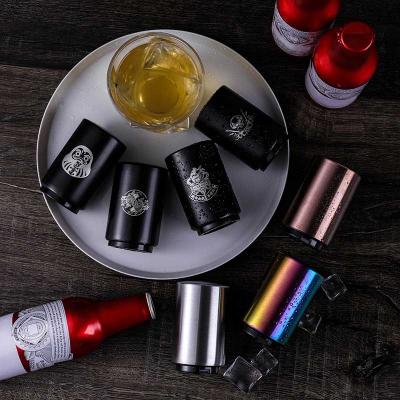 China Wine Bar Beer Opener Bottle Opener Personalized Pull Down Automatic Beer Bottle Opener Cat Bottle Opener for sale