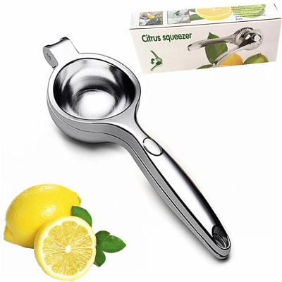 China Insection Viable High Quality Zinc Alloy Efficient Manual Lemon Fruit Squeezer Orange Squeezer for sale