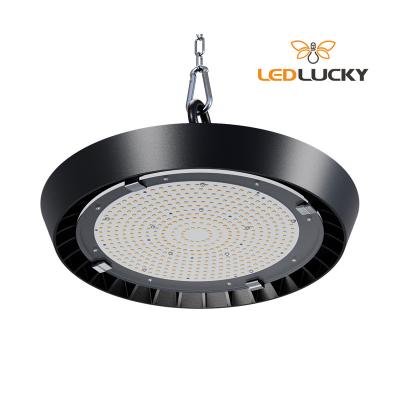 China Warehouse High Brightness 210lm/W Professional Led High Bay Lighting Calculator 150W 100 Watt 200W UFO Led High Bay Shop Light For Mine for sale