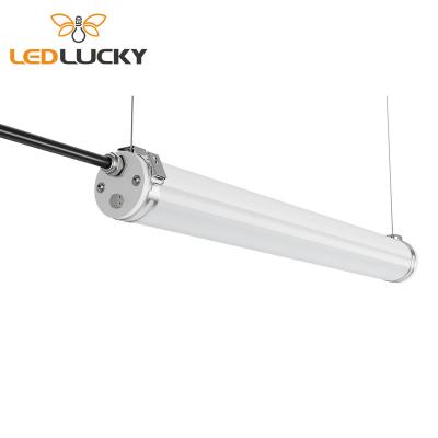 China Warehouse Ledlucky Factory Direct Waterproof Tri-proof Lights IP66 12W-60Watts Emergency Adapting Triproof LED Light for sale