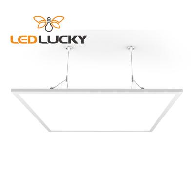 China High Quality Modern Ceiling Garage Modern Office 600X600 Light Fixture Led DLC ELT Panel Pendant Light for sale