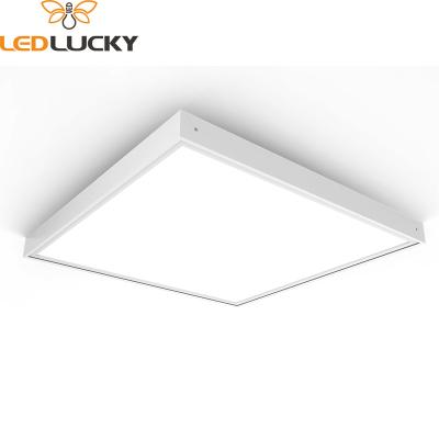 China Modern New Arrival High Efficacy 130Lm/W Dimming Recessed Desk Lighting Panel Led Frame Panel Light for sale