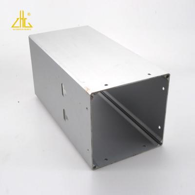 China New Design Railing Matel Power Glass Aluminum Bank Enclosure Custom CNC Aluminum Box for sale