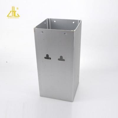 China New Design Railing OEM Aluminum Alloy Power Supply Cabinet Controller Profile Shell Glass Equipment Aluminum Box Processing Made In China for sale