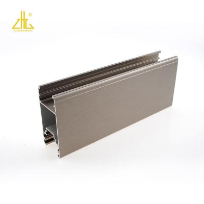 China Factory wholesale custom 50x50 rectangular aluminum profile door and window frame for furniture wardrobe cabinet for sale