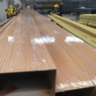 China Wooden color aluminum profile wow! anode kitchen g handle aluminum profile,wood color aluminum profile extrusion manufacturer,wood color aluminum profile price for sale