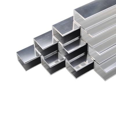 China Transport Tools ZHONGLIAN OEM ODM polished aluminum profile u, v slot, 6063t5 customized aluminum profile zu verkaufen