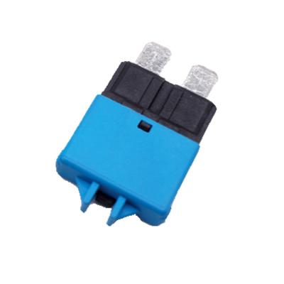 China 28V E39 Resettable ATO ATC Blade Fuse with Manual Push Button for sale