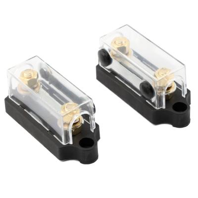 China AFG ANG Strip Single Way Bolt Type Fuses Holder Car Automotive Air Conditioner Fuse Box for sale