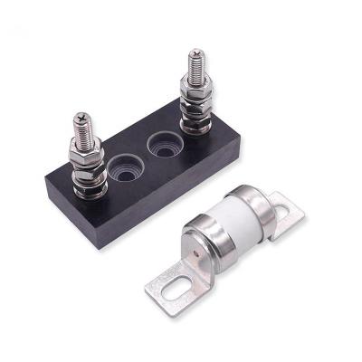 Cina Circuito di taglio fotovoltaico solare elettrico Hrc Bolt Down Chassis Mount Fuse Holder Alta tensione porcellana HRC Tipi di fusibili in vendita