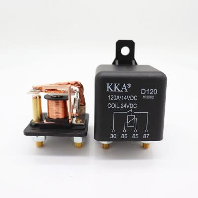 China Heavy Duty High Current Ampere Starter Relay Auto 12V/24V Electric Power Relays Auto Relais for sale