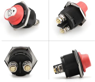 China Car Truck Yacht Battery Isolator Disconnect Selector Rotary Switch Cut Off Kill Main Power Switch Auto Part for sale