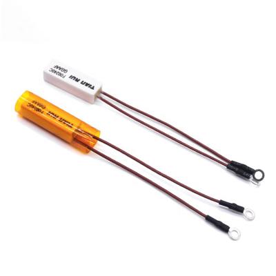 China With Yellow Sleeve Polyimide Straightener Hair Dryer F240C F227C Temperature Fuse Ceramic Thermal Fuse Furmal Fuse for sale