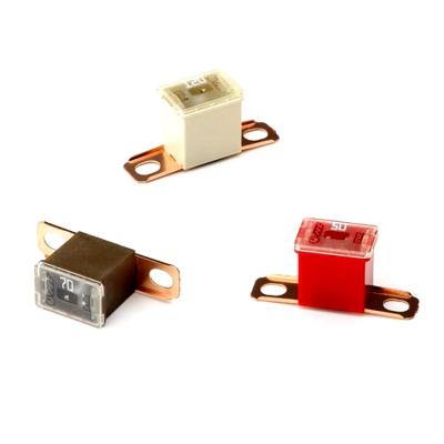 China ISO 8820 ELV Slow Blow Fuse SBFC-CT M5 Bolt Type Fuses With Horizontal Legs for sale