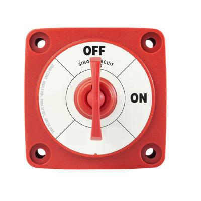 China BLUE SEA SYSTEMS 6005 M Series Mini Battery Switch Single Circuit ON OFF Red for sale