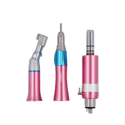 China Colorful 2.34-2.35mm Handpiece Cheap Dental Low Speed ​​Bending Machine Straight Against Angle Waterway Dental Turbine for sale