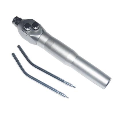 China Syringe On Dental Syringe 3 Triple Straight Head Air Water Jet Unit Alloy 2 Nozzles Dental Path Handpiece for sale