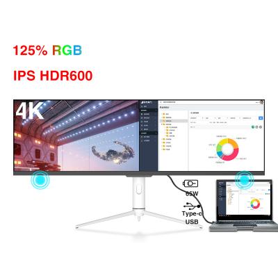 China High End HDR Monitor 4k 44 Inch 3840*1080 120hz 32:9 1ms Computer Gaming Monitor for sale