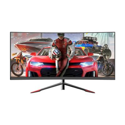 China 30 Inch 1800R Curved Screen 100HZ 2560*1080 WFHD 30 Inch Gaming Computer Monitor PC for sale