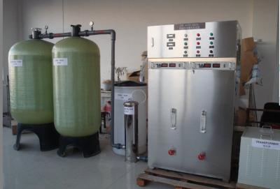 China 1000 liters per hour alkalescent water ionizer incoporating with the industrial water treatment system for sale