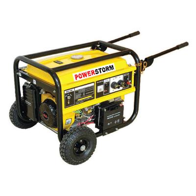 China 5.0KVA Gasoline Generator with Handle & Wheels for sale