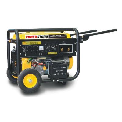 China 5.0KVA Gasoline Welding Generator with Handles and Wheels for sale