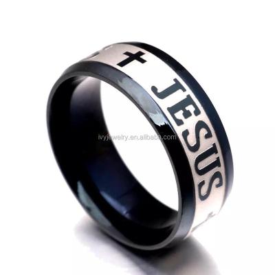 China STAINLESS STEEL JESUS ​​RING Cross for sale