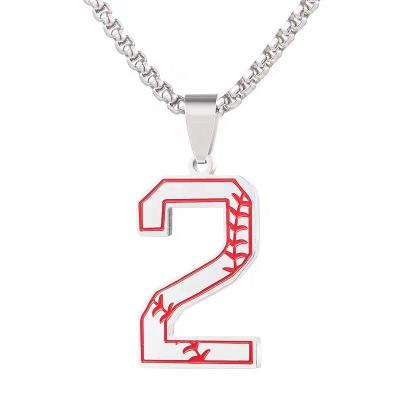 China Fashionable Number Necklace Custom for sale