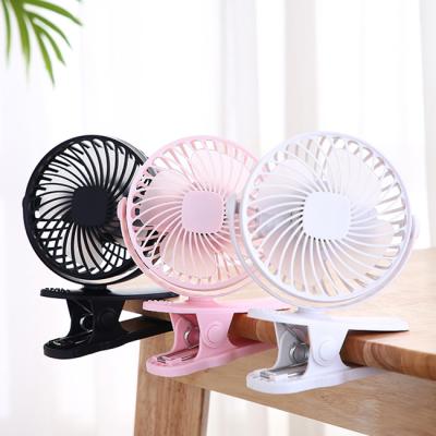 China CLIP ON OFFICE Fan Accountable Home Office Small Rotating Clip On Fan Portable USB Mini Clip Table Fan for sale