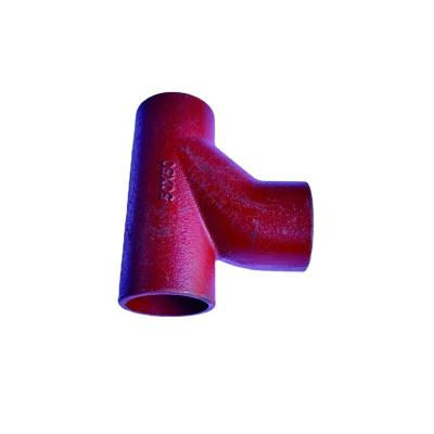 China Pipe Lines Connect Ductile Iron Flanged Tee Pipe Fitting for sale