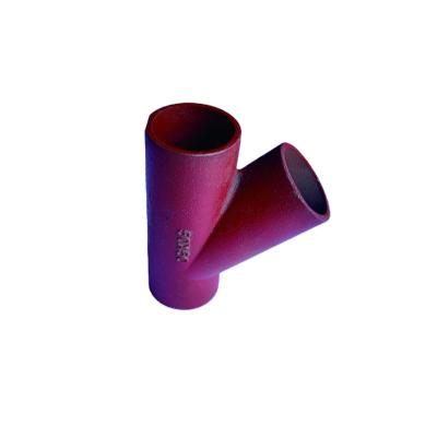 China Wholesale Price ISO 2531 Radial Iron Pipe Fittings Malleable Iron Tee For Pipeline Equal / Reduction for sale