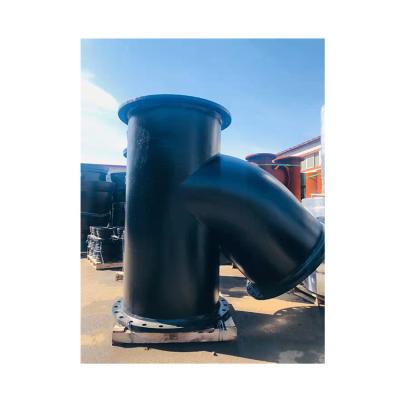 China Cast Iron Pipe Factory Price Magma Flange Pipe Cement Lined Reducer Ductile Iron Pipe Fittings for sale