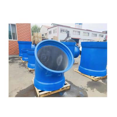 China Cast Iron Pipe Finely Processed Centrifugal Casting Flanged Malleable Iron Pipe Fittings for sale