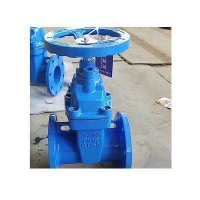 China Brand New Jis Metal Cast Iron Seat Double Flange Hydraulic Gate Valve for sale