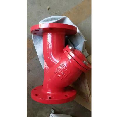 China Cast Iron Factory Wholesale Malleable Api Standard 150Lb Water Cast Iron Y Strainer for sale