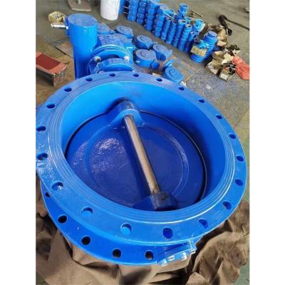 China Cast Iron Cost Sale Ductile Iron Wafer Flange Pneumatic Electric Butterfly Valve for sale