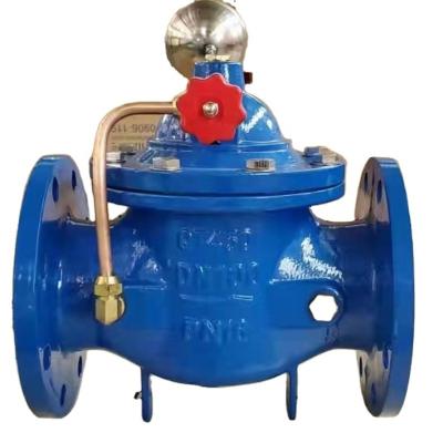 China PTFE Mechanical Manufacturer DN50-800 2inch-32inch Cast Flanged Water Ball Float Valve For Water System for sale