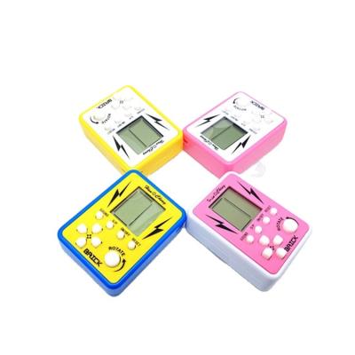 China Lovely Colorful Kid Gifts Customized Environmental Protection Built In Handheld Portable Game Console for sale