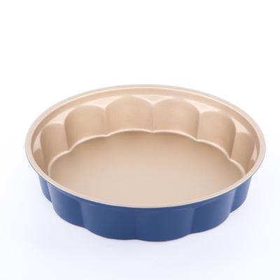 China Viable Hot Selling Round Molds For Cakes Non Stick Cake Pan Non Stick Carbon Steel Cake Pans for sale