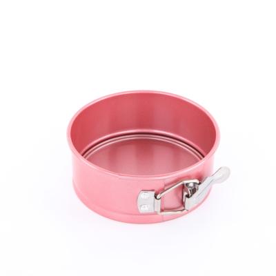 China Sustainable Hot Selling Mini Bake Pan Spring Pan Non Stick Cake Pan Carbon Steel Wholesale Pan for sale