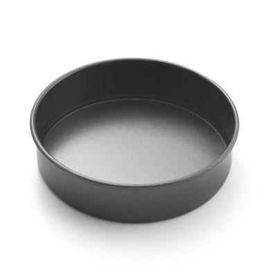 China Sustainable Non-Stick Carbon Steel With High Quality Cake Baking Tray At The Bottom Of Tart Terrine Pan for sale