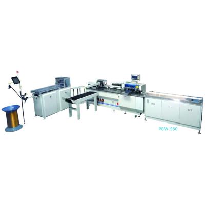 China Calendar Binding Machine Double Feeding Heavy Duty Wire Coil Punching And Binding Machine for sale