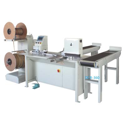 China DCB-360 Semi Automatic Double Wire Coil Binding Machine Notebook Binding Machine Without Changing Mold DCB360 for sale