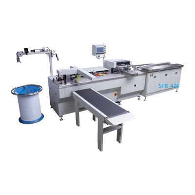 China Wire Tying Wire Coil Spiral Heavy Duty Automatic Binding Machine For Exercise Book 6*1.3*1.7m for sale