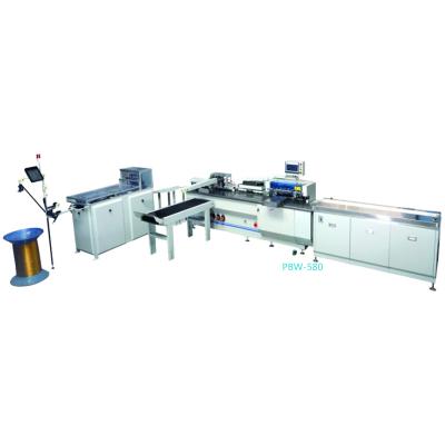 China Factory operation double coil wire punch and binding machine for calendar notebook 2400*650*1700 mm for sale