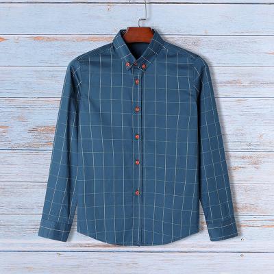 China Anti-pilling 2022 Multi Colored Casual Shirts Button Down Visible Collar Placket Shirts For Men for sale