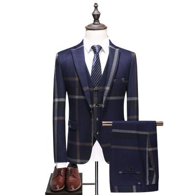 China High Quality Anti-wrinkle Mens Suits England Style Stylish Blazer Suits For Men for sale