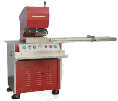 China Leather Belt Making Machine Single Head Hydraulic Punching Machine for sale